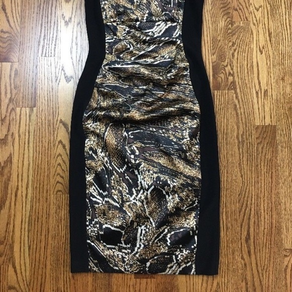 Joseph Ribkoff Sleeveless Side Panel Sexy Dress - Picture 5 of 8